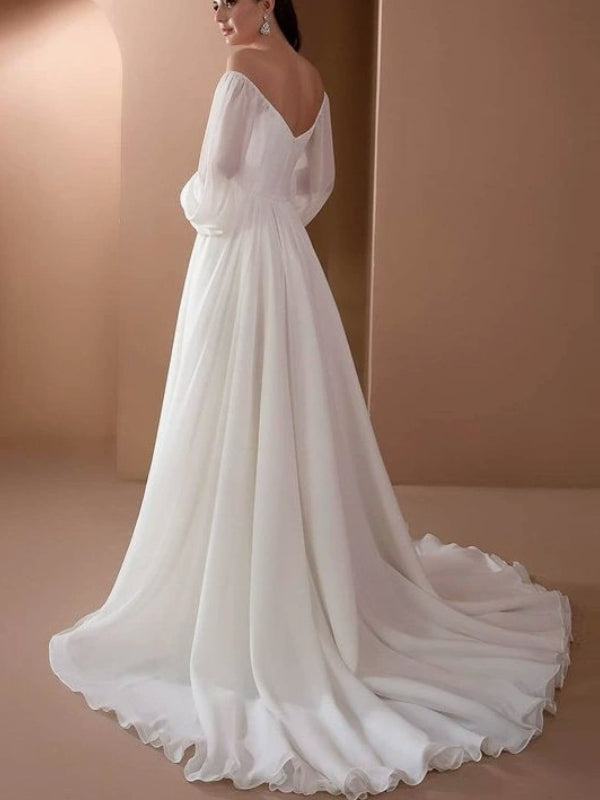 Strapless Backless Mesh Wedding Gown Elegant Maternity Photo Maxi Dress