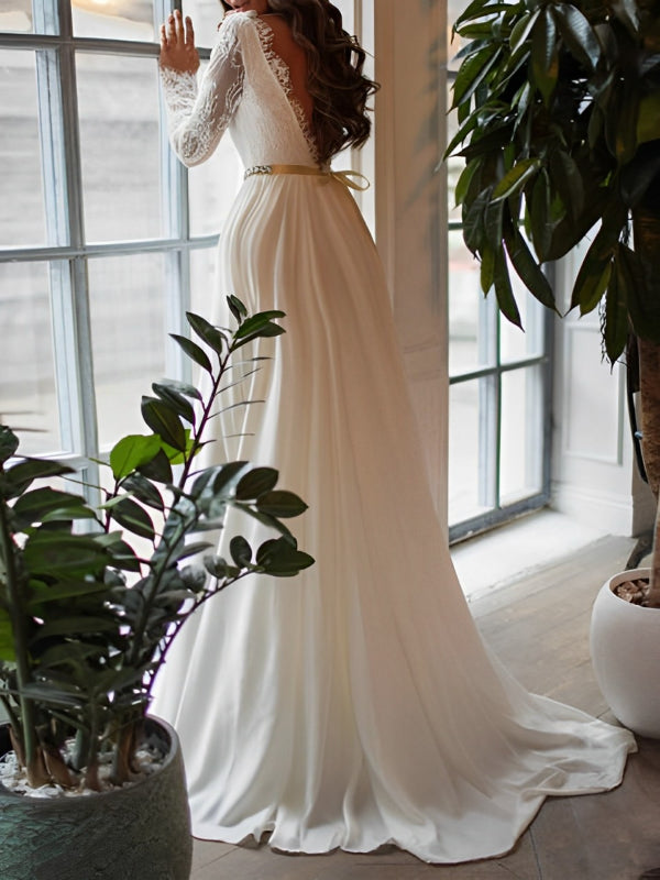 Lace Pregnancy Evening Wedding Gown Elegant Maternity Maxi Dress